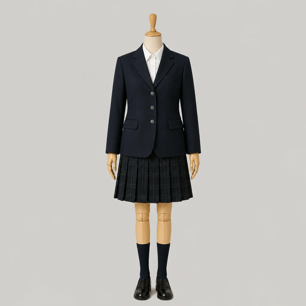 越谷東高校の女子の制服のイメージ