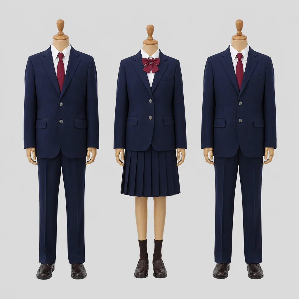 狭山経済高校の制服のイメージ
