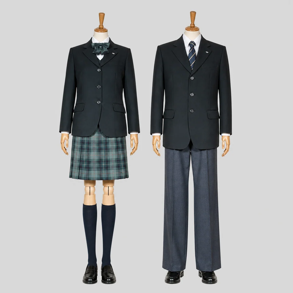 越谷総合技術高校の制服のイメージ