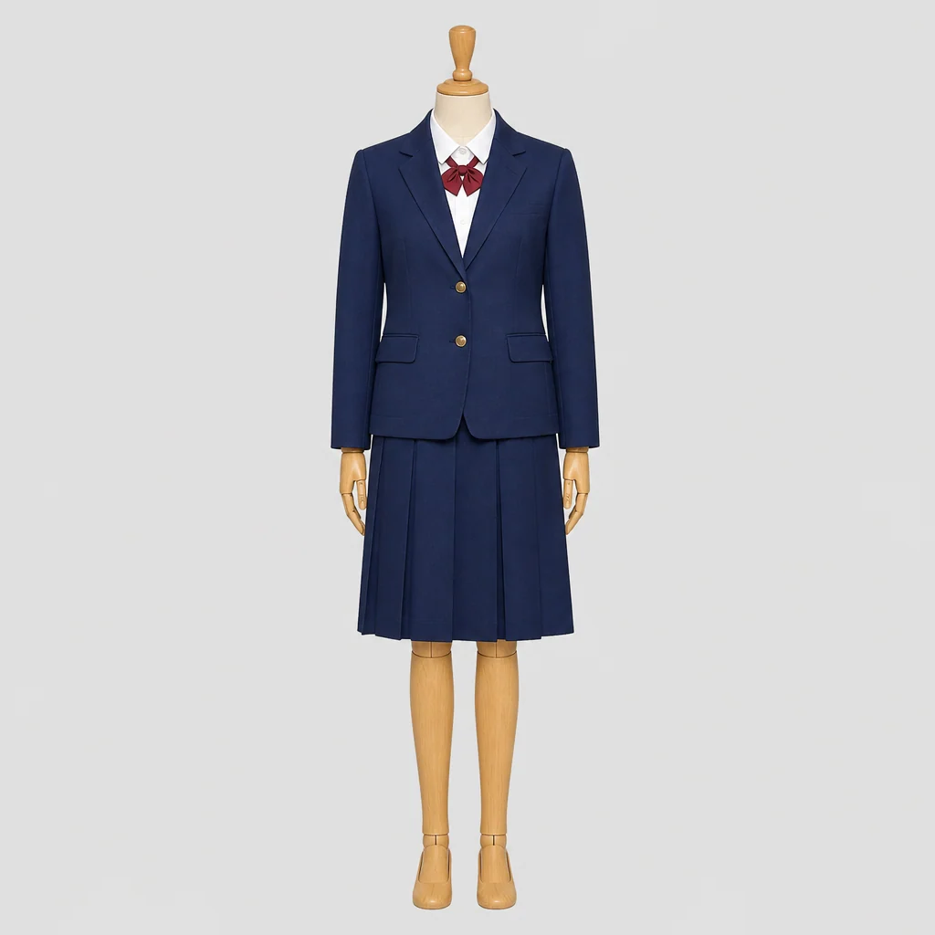 和光国際高校の女子の制服のイメージ