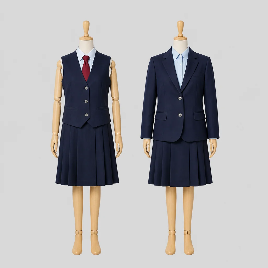 久喜北陽高校の女子の制服のイメージ