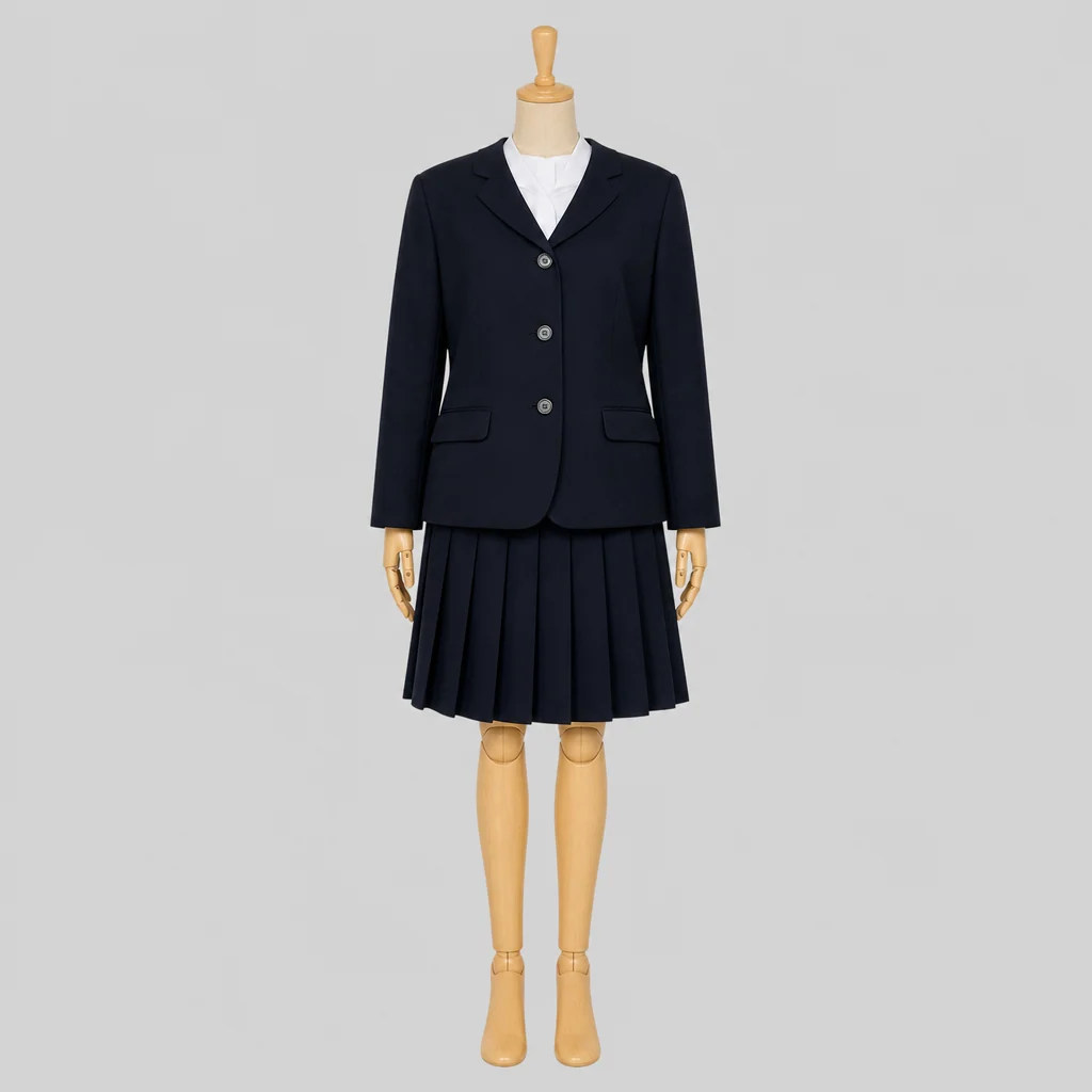 川口市立高校の女子の制服のイメージ