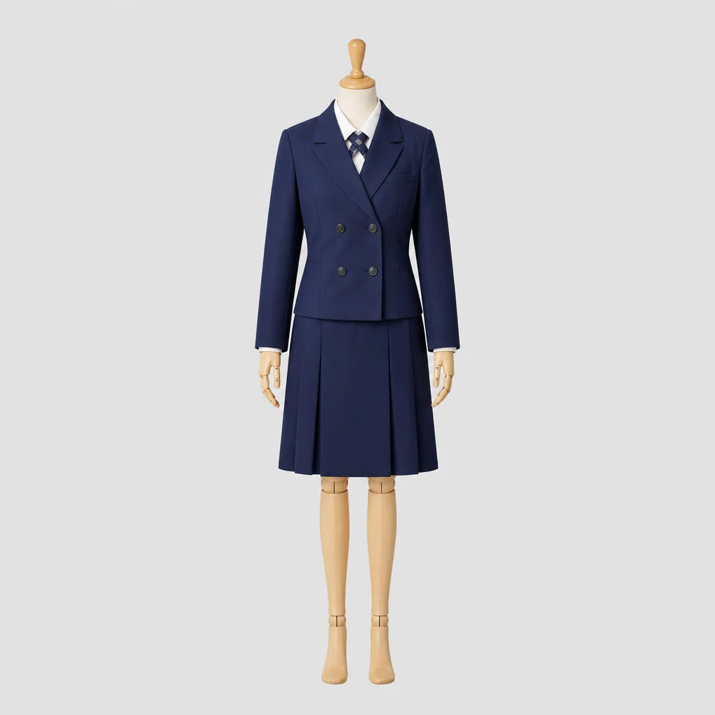 浦和明の星女子高校の女子の制服のイメージ