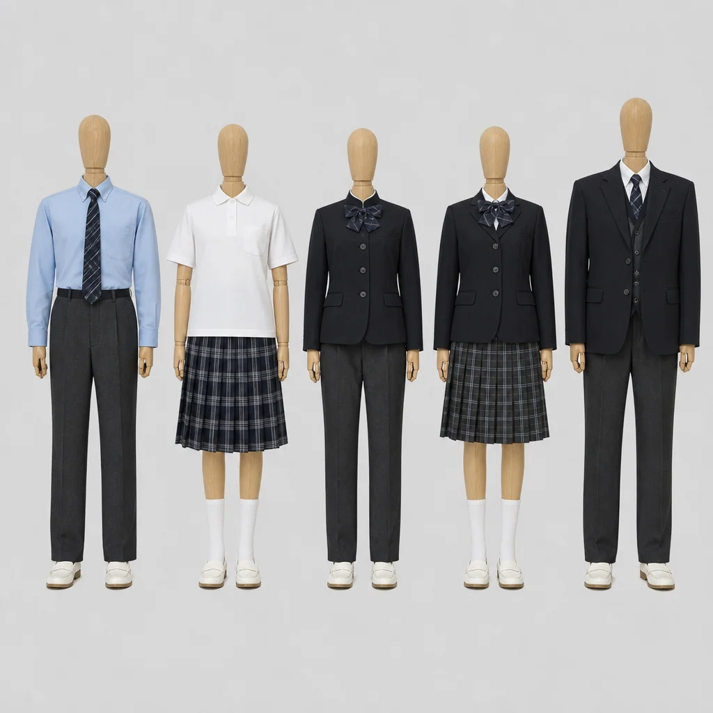 開智高校の制服のイメージ
