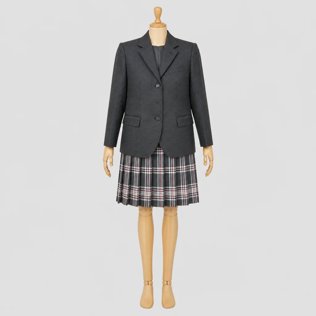 開智未来高校の女子の制服のイメージ