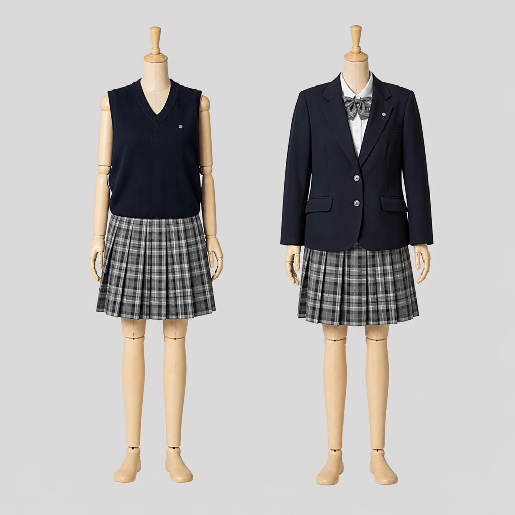 本庄東高校の女子の制服のイメージ