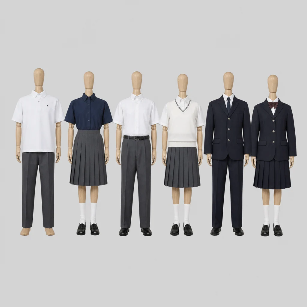 春日部共栄高校の制服のイメージ