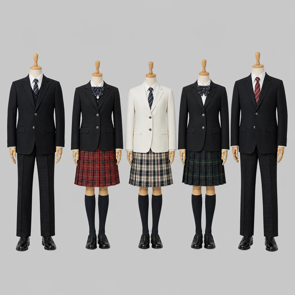 西武学園文理高校の制服のイメージ