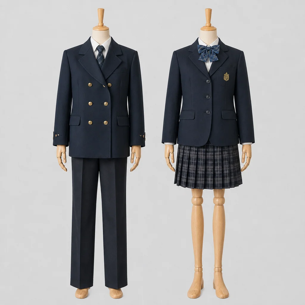 秀明英光高校の女子の制服のイメージ