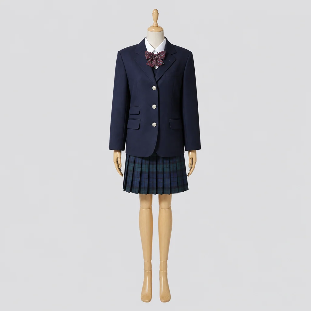 獨協埼玉高校の女子の制服のイメージ