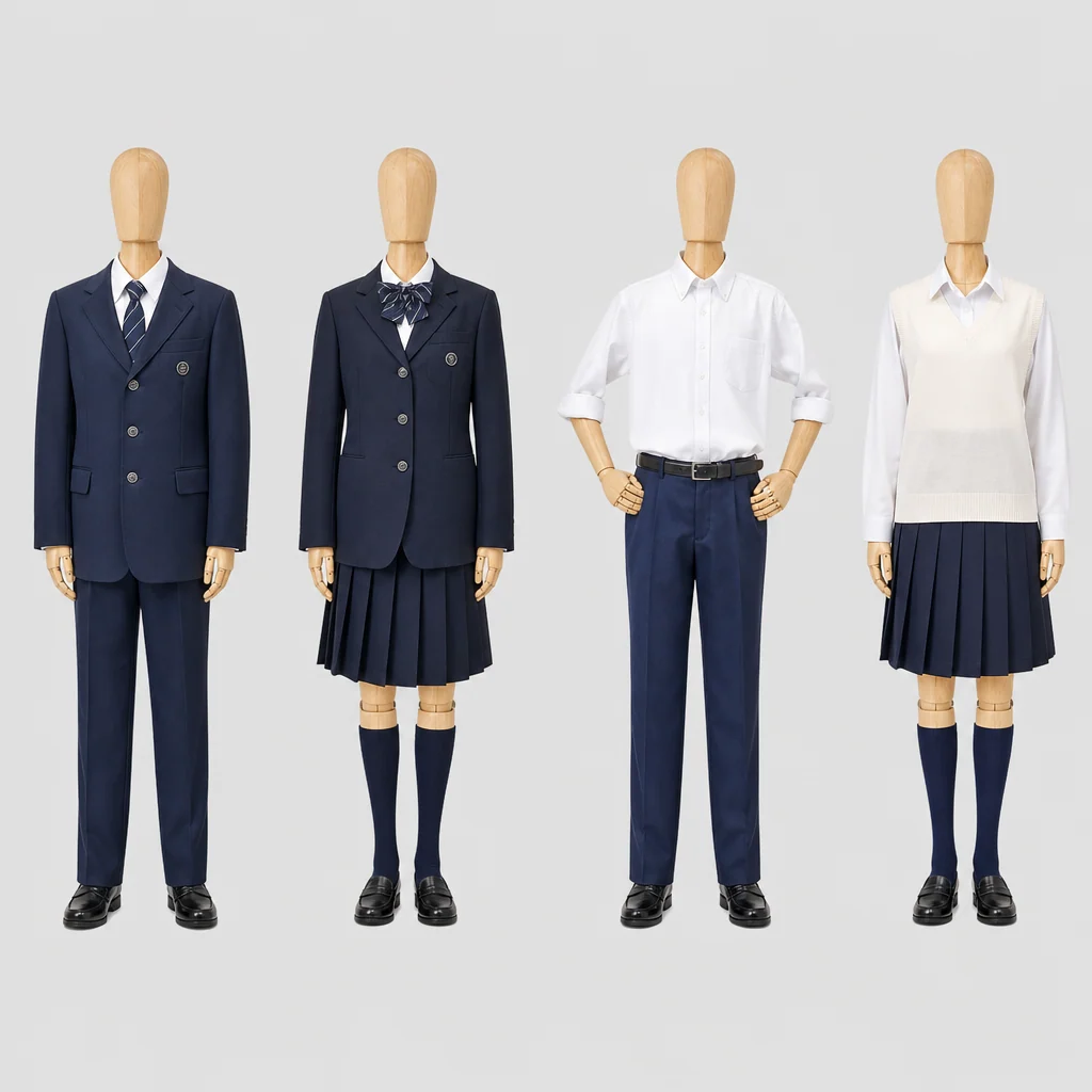 狭山ヶ丘高校の制服のイメージ