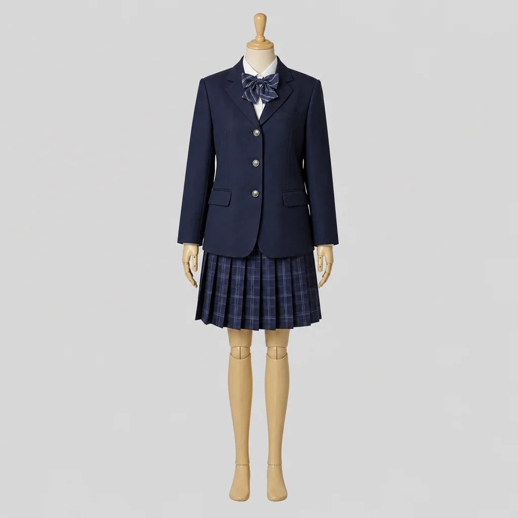 国際学院高校の女子の制服のイメージ
