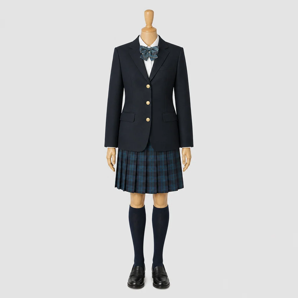 泉高校の制服のイメージ