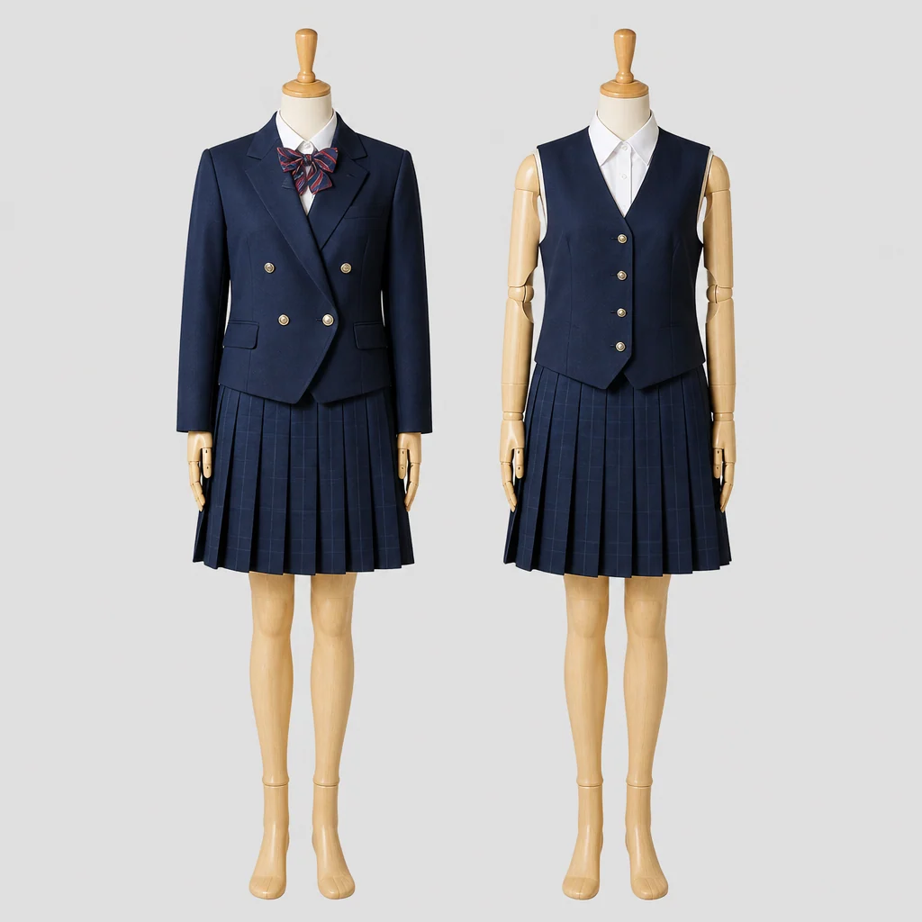 幕張総合高校の女子の制服のイメージ
