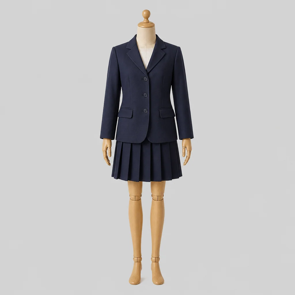 国府台高校の女子の制服のイメージ