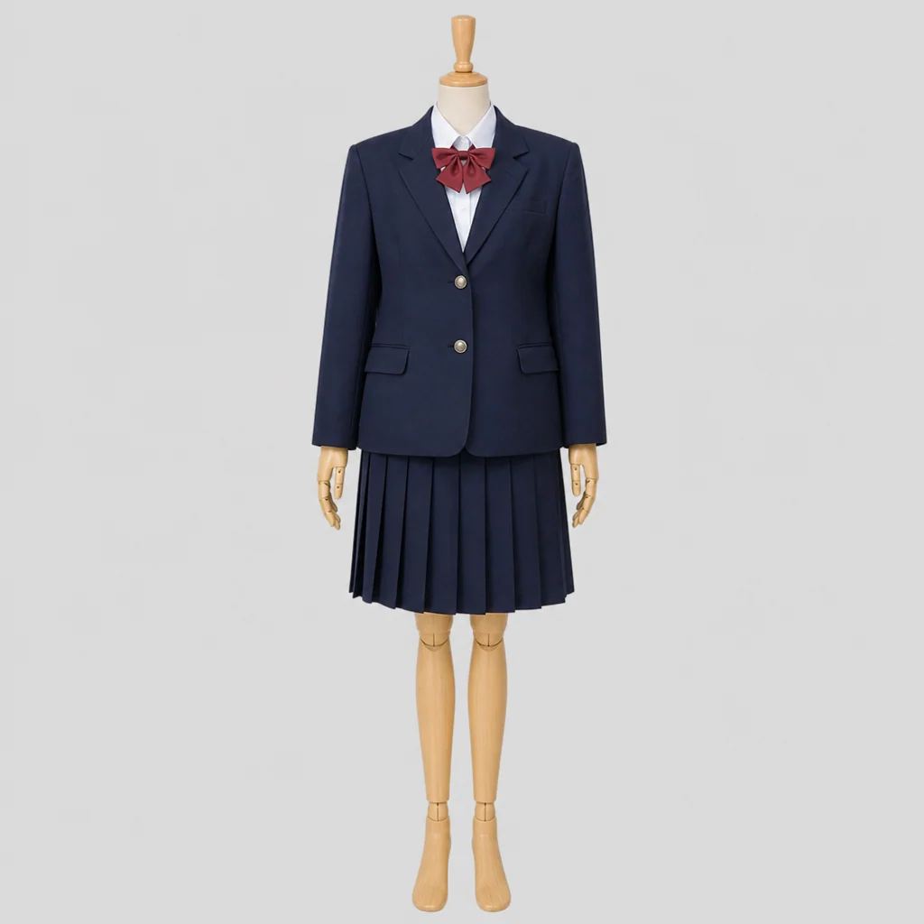 船橋二和高校の女子の制服のイメージ