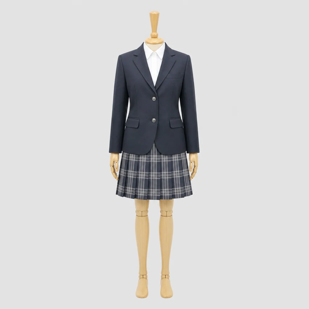 船橋法典高校の女子の制服のイメージ