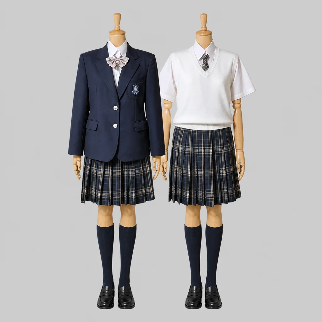 千葉県立松戸高校の女子の制服のイメージ