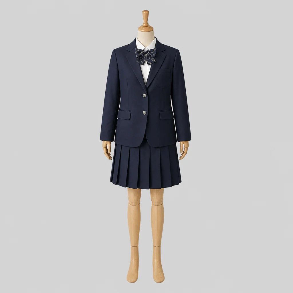 成田北高校の女子の制服のイメージ