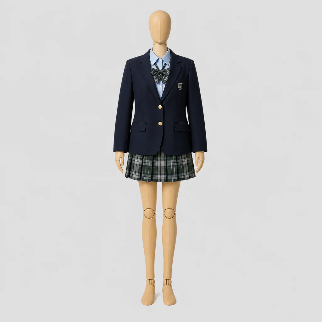 八千代東高校の女子の制服のイメージ
