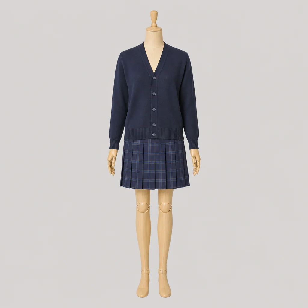 長狭高校の女子の制服のイメージ