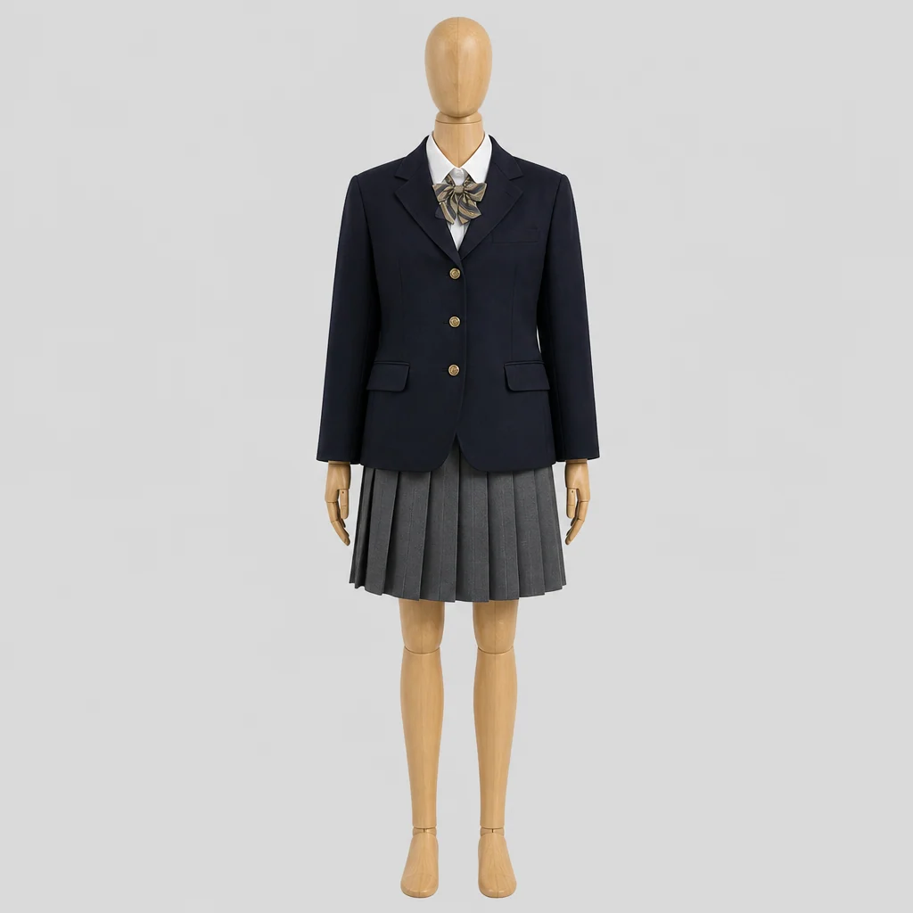 関宿高校の女子の制服のイメージ