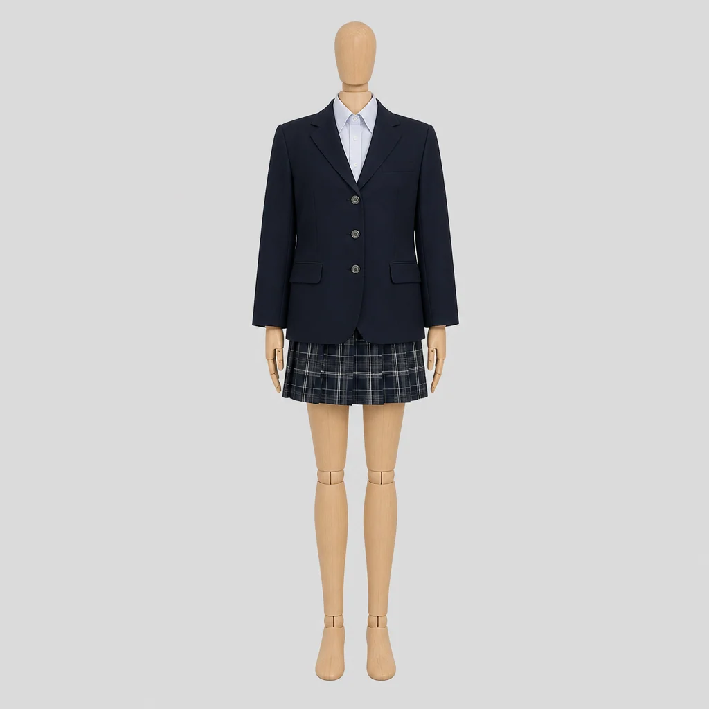 富里高校の女子の制服のイメージ