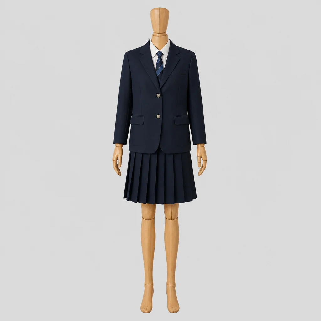 成東高校の女子の制服のイメージ