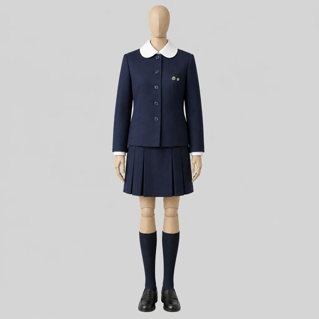 大原高校の女子の制服のイメージ