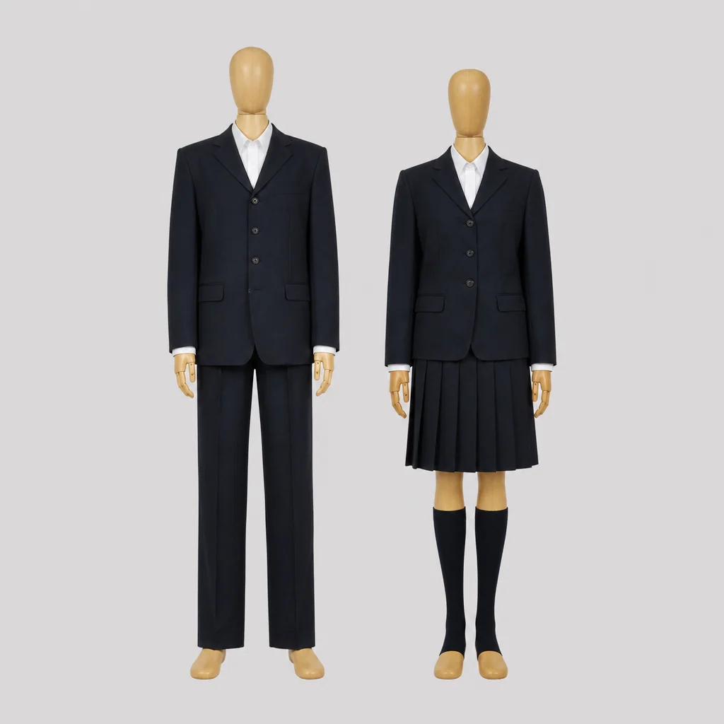 安房拓心高校の制服のイメージ