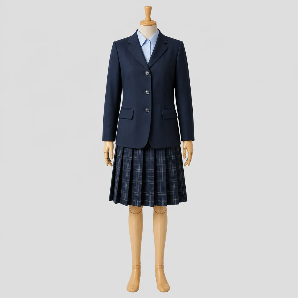 市川昴高校の女子の制服のイメージ