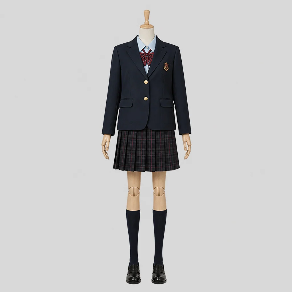 我孫子東高校の制服のイメージ