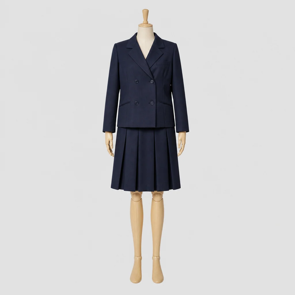 千葉市立千葉高校の女子の制服のイメージ