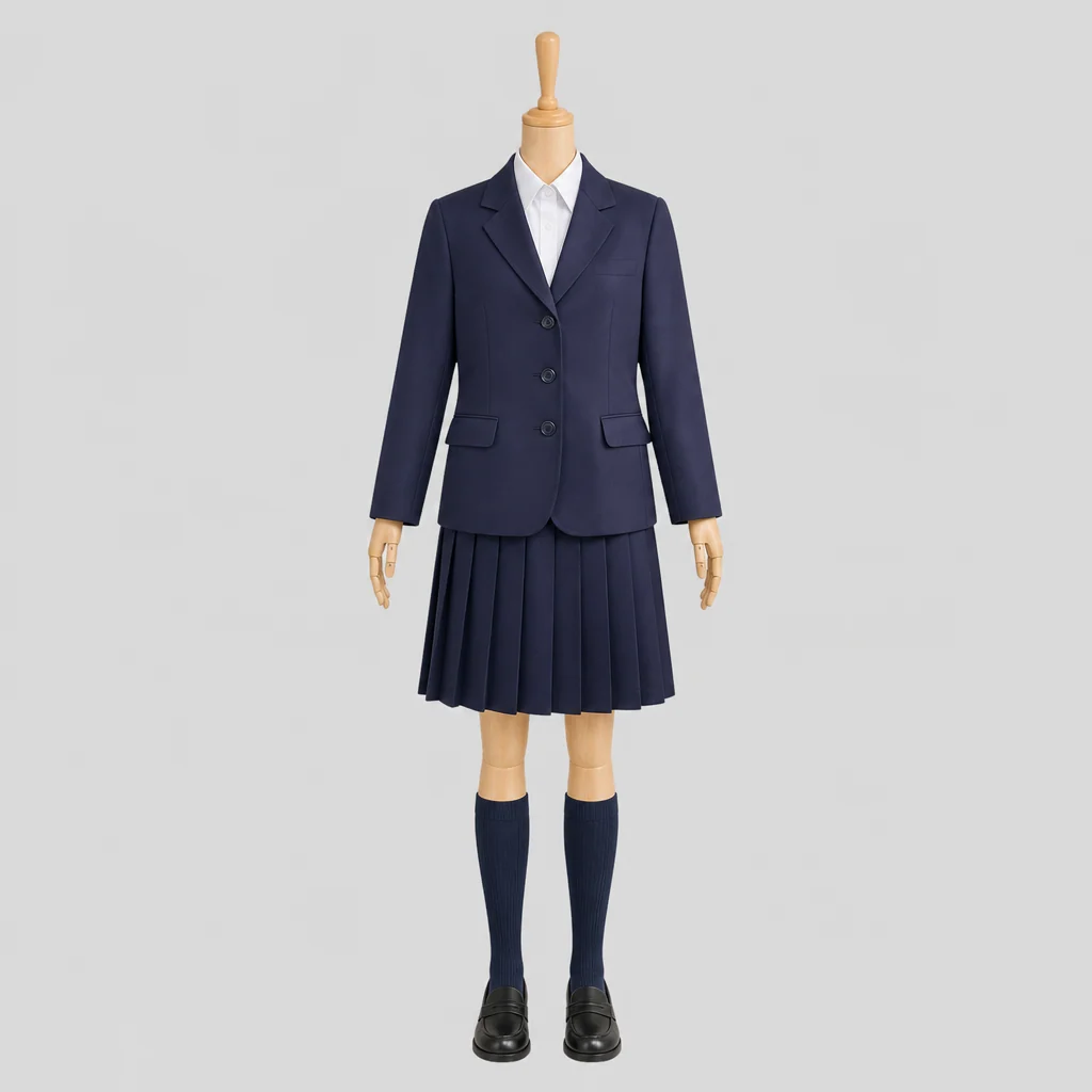 船橋市立船橋高校の女子の制服のイメージ