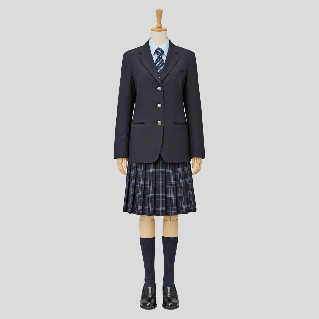 柏市立柏高校の制服のイメージ