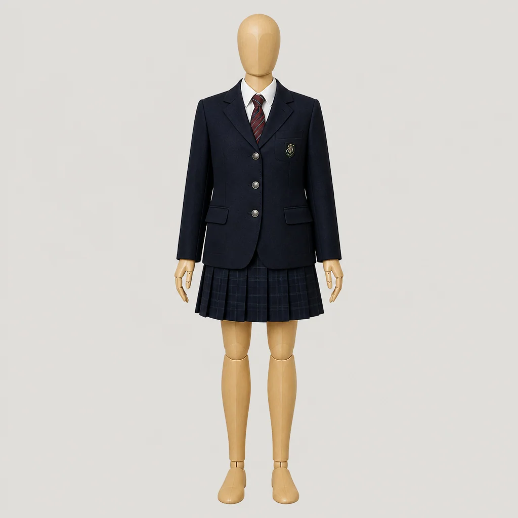 千葉経済大学附属高校の女子の制服のイメージ