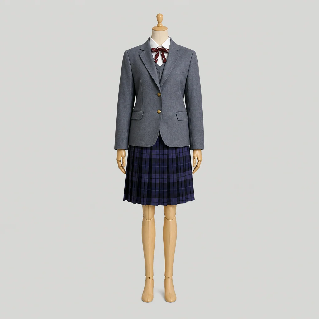 昭和学院秀英高校の女子の制服のイメージ