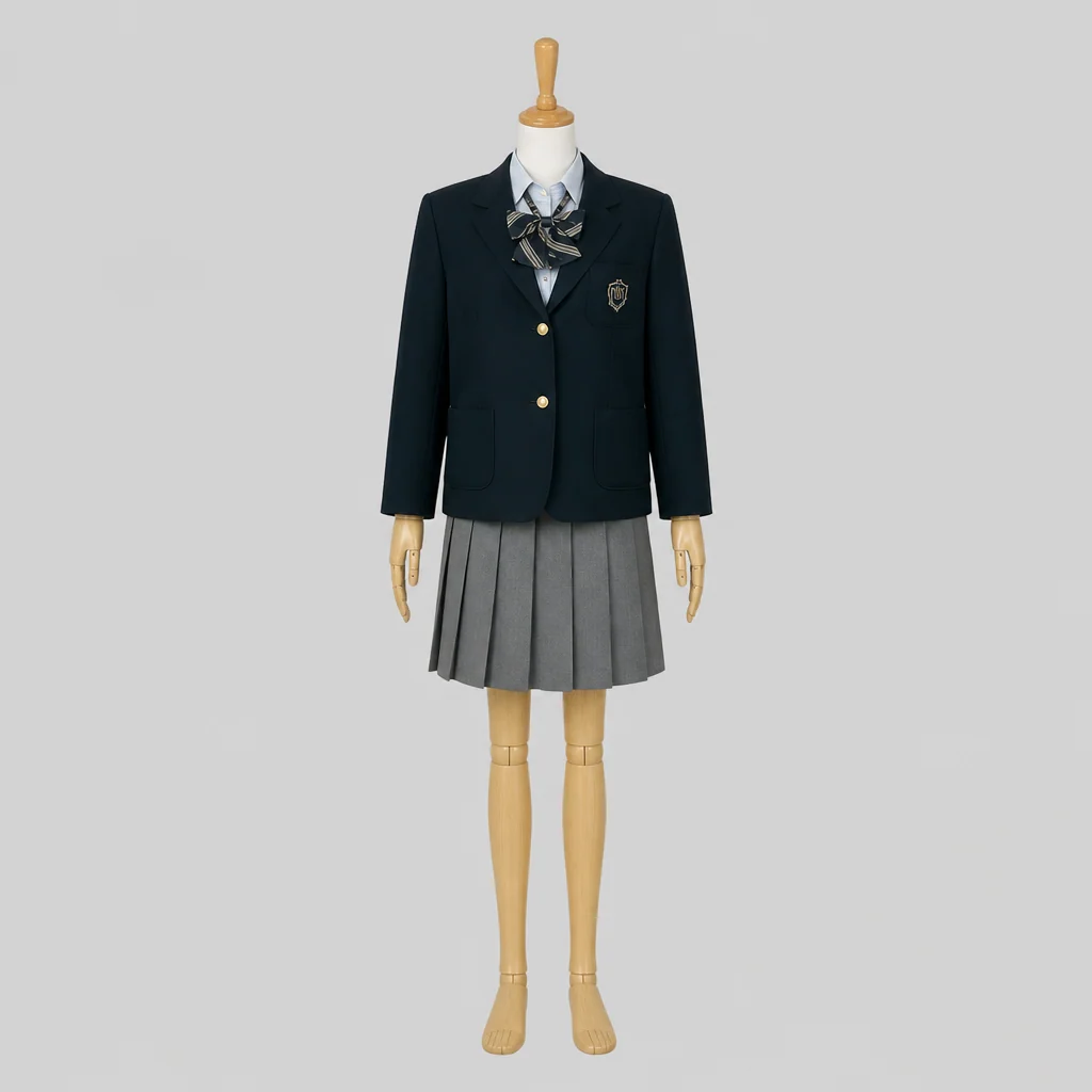中山学園高校の女子の制服のイメージ