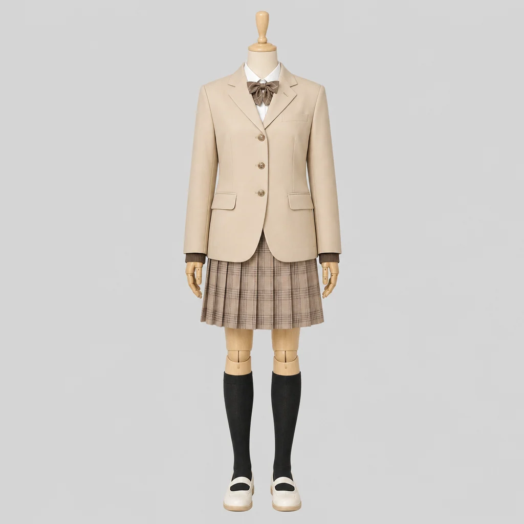 千葉萌陽高校の女子の制服のイメージ