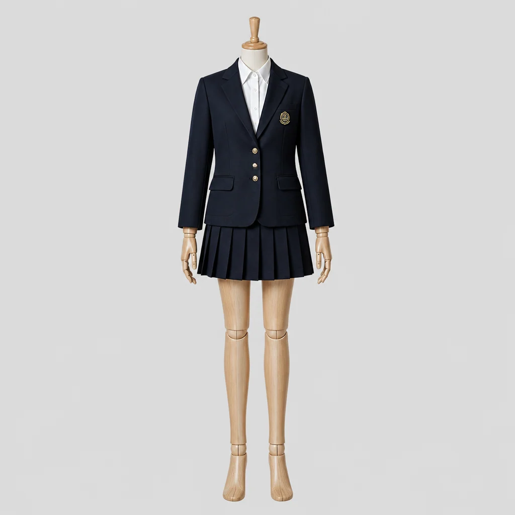 千葉学芸高校の女子の制服のイメージ