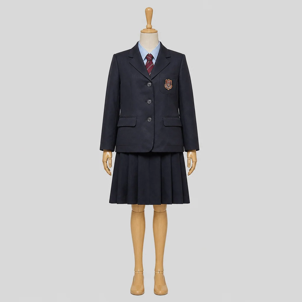 千葉英和高校の女子の制服のイメージ