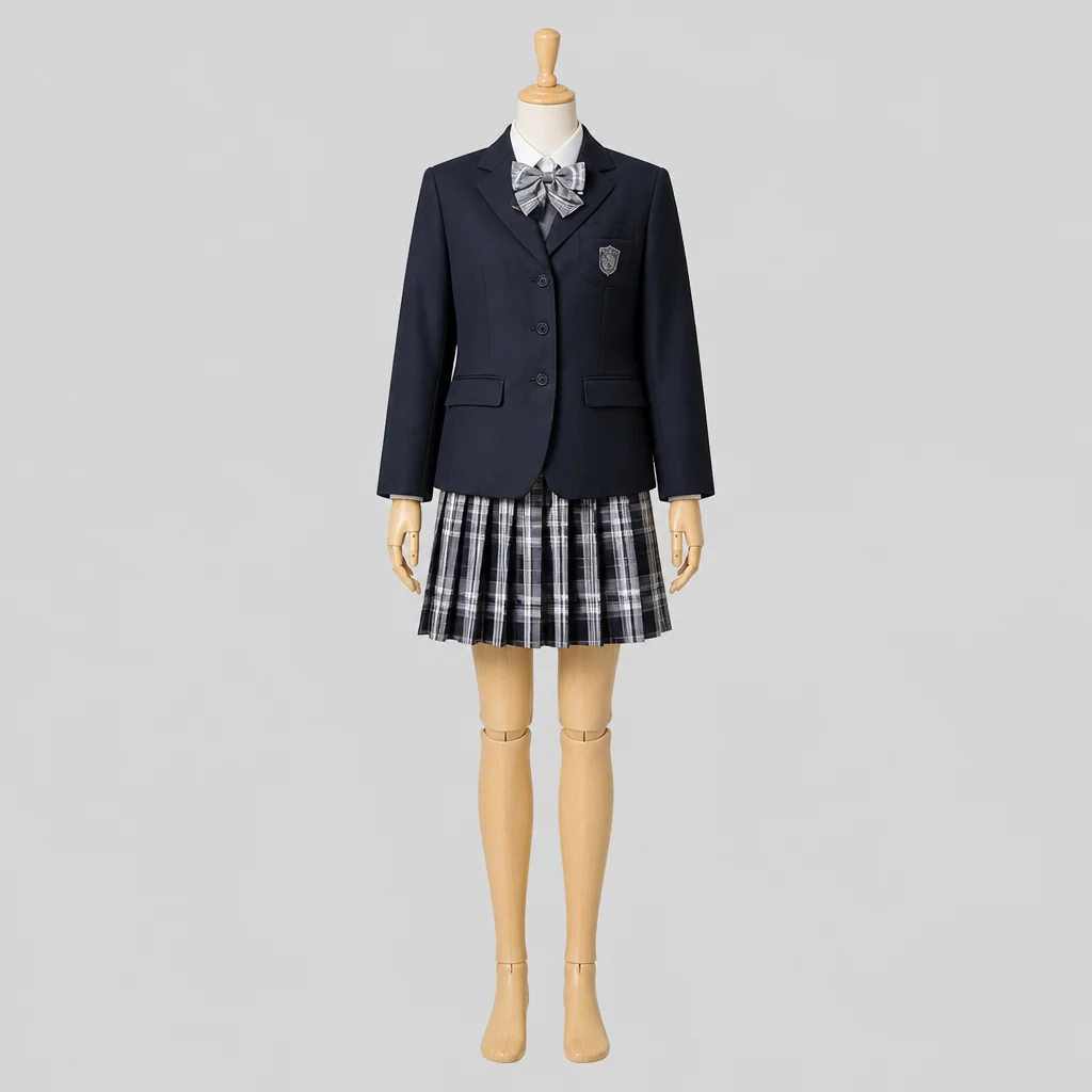 東京学館高校の女子の制服のイメージ