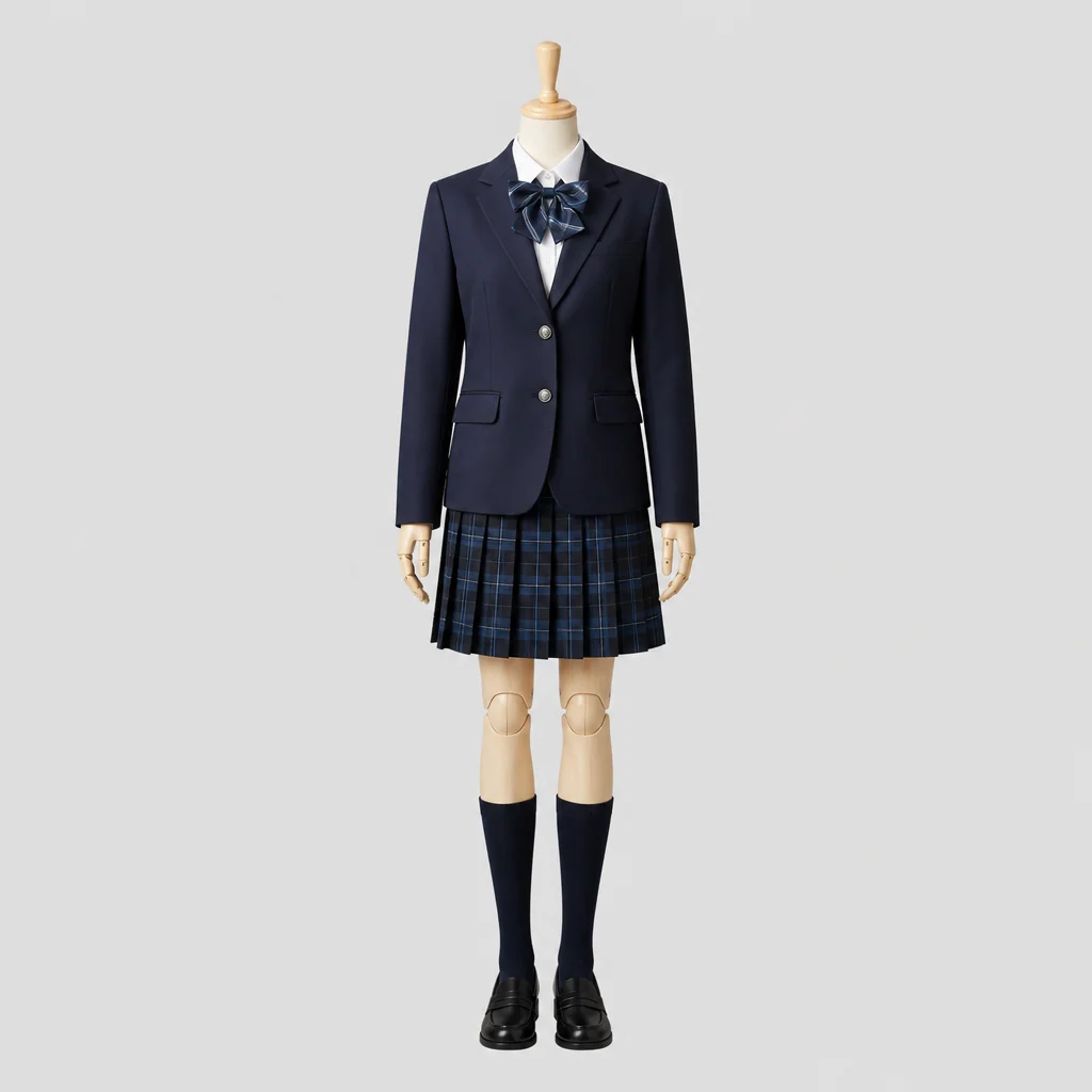 ヒューマンキャンパスのぞみ高校の女子の制服のイメージ