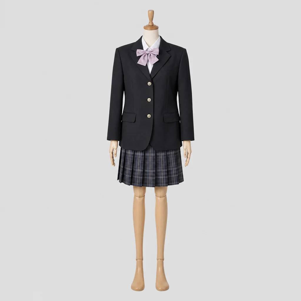 大崎高校の女子の制服のイメージ