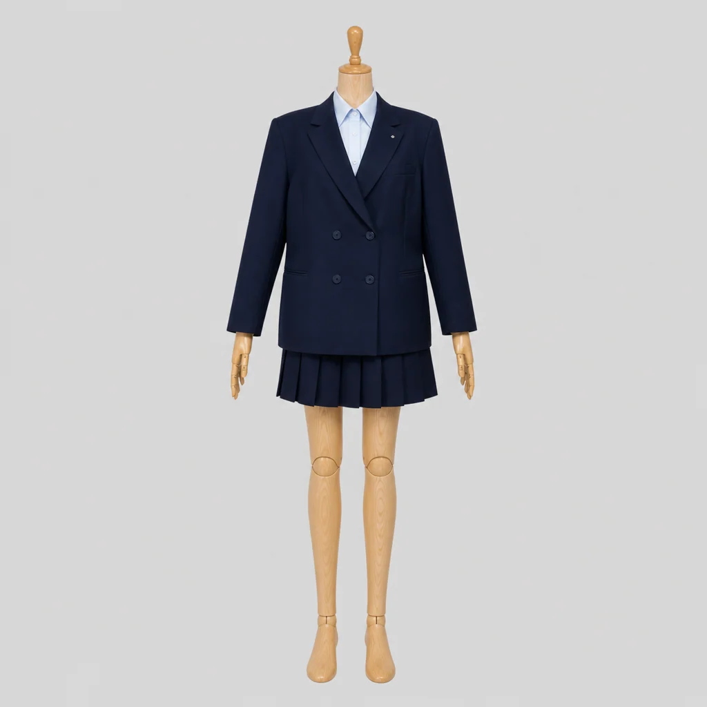 青山高校の女子の制服のイメージ