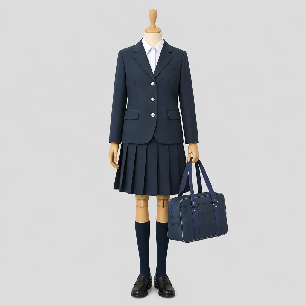 第一商業高校の女子の制服のイメージ