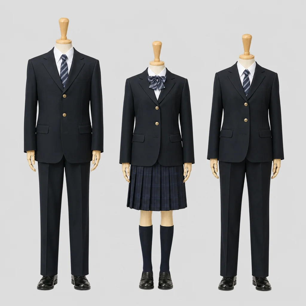 荻窪高校の制服のイメージ