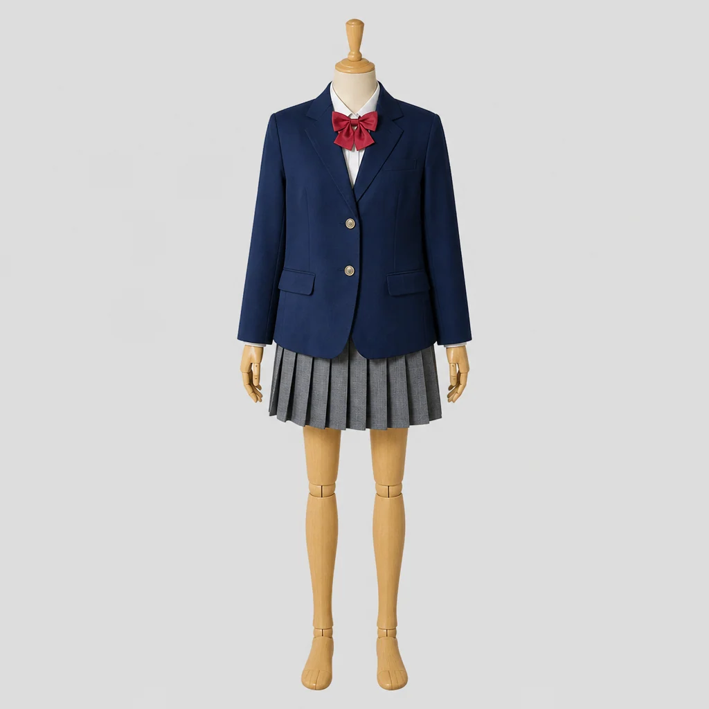 文京高校の女子の制服のイメージ