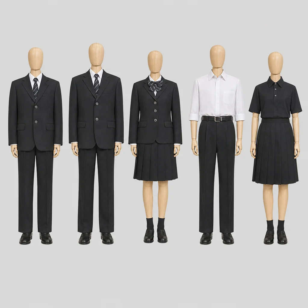 赤羽北桜高校の制服のイメージ