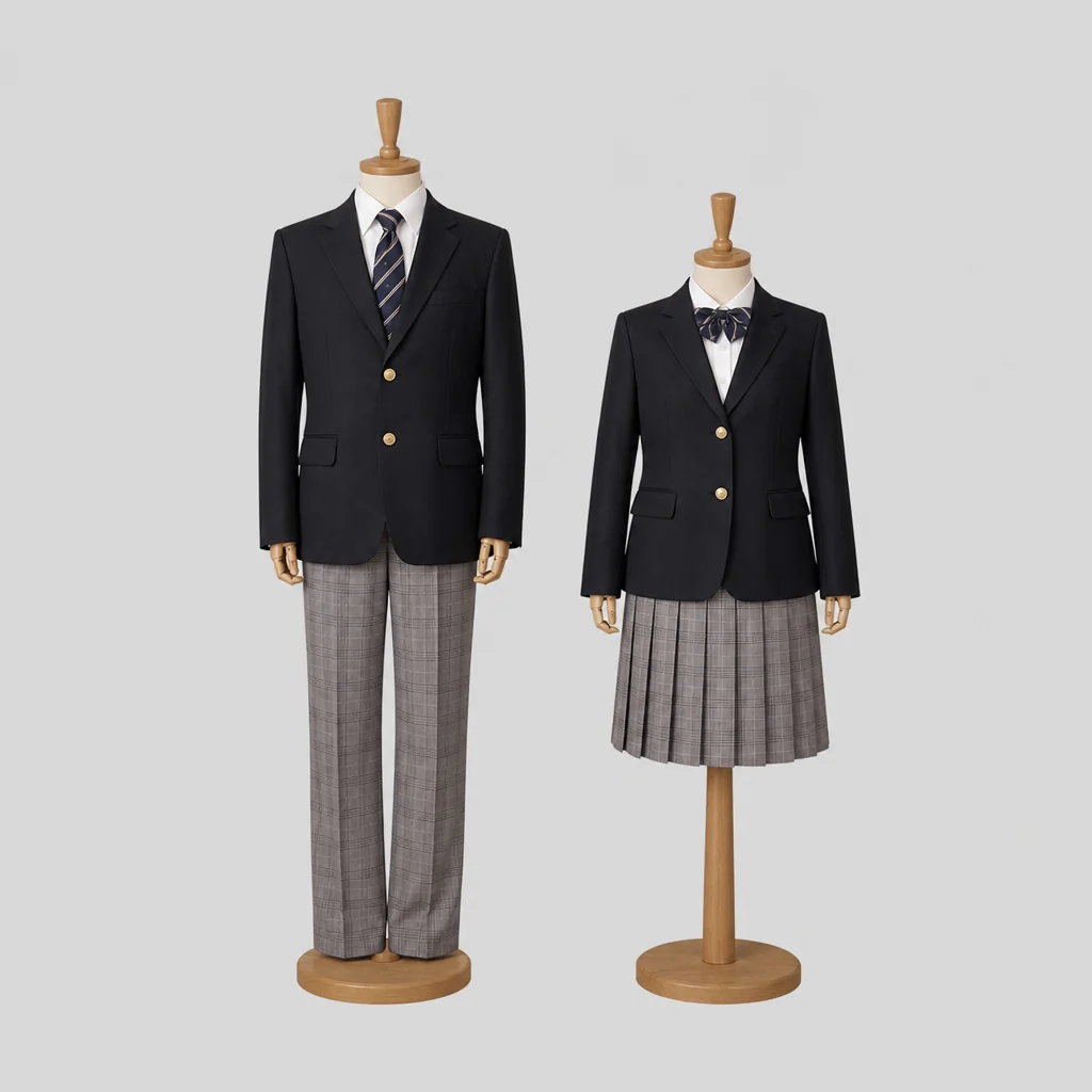 青井高校の制服のイメージ
